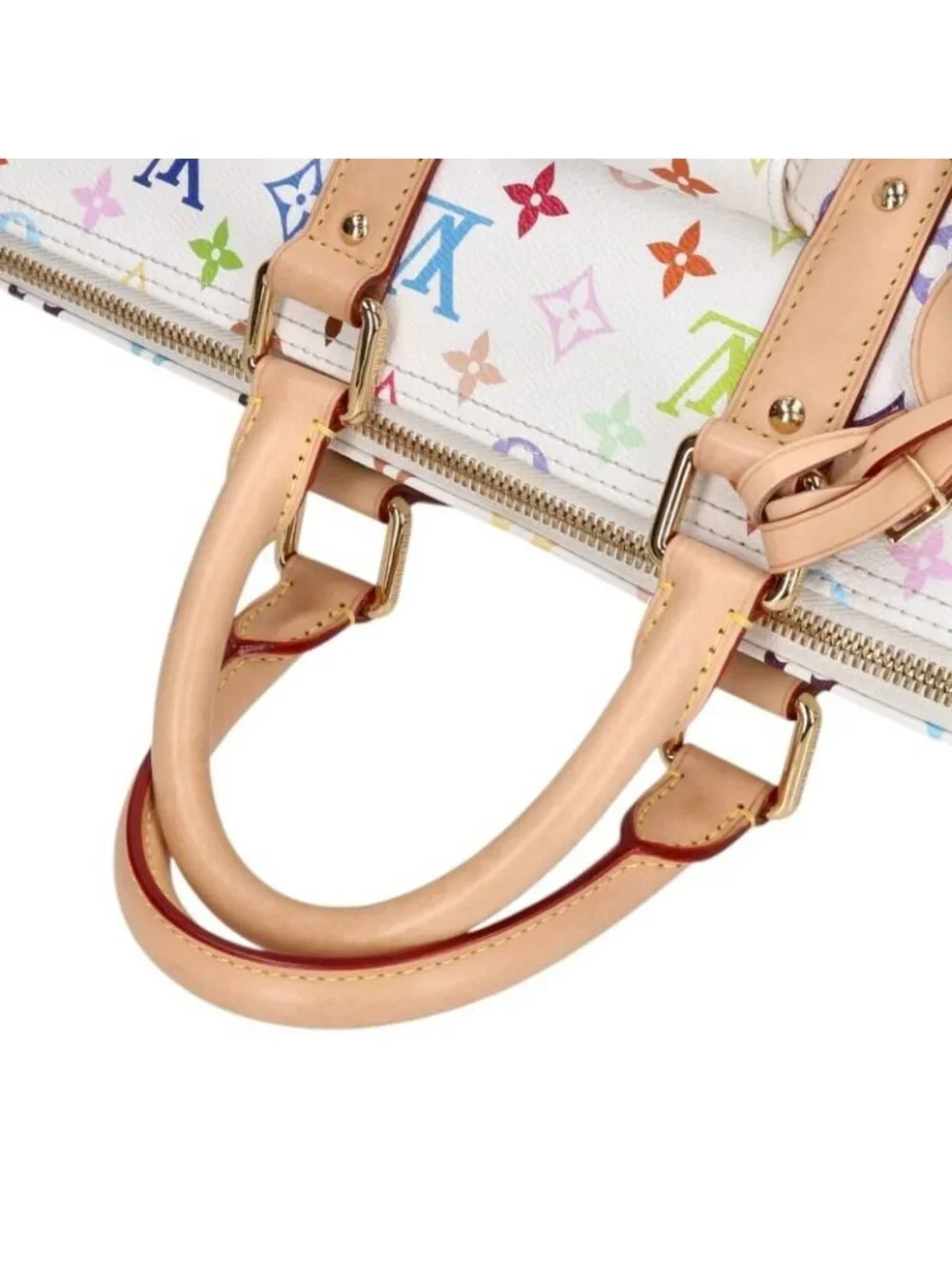 Louis Vuitton Takashi Murakami Keepall Bandouliere 45 TM Monogram All Over